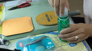 how to glue rubbers