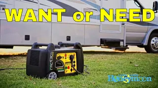 RV Beginners -- Do You "Need" a Generator?