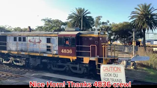 *4K-60FPS* 15 MINUTES OF CHULLORA AND SYDNEY MOVING FREIGHT TRAINS! #trains #australia #sydneytrains