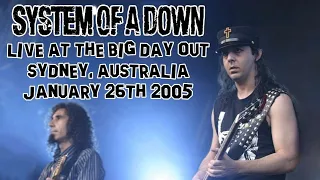 System Of A Down- Live in Sydney Showground, Big Day Our Festival, Australia on January 26th 2005.