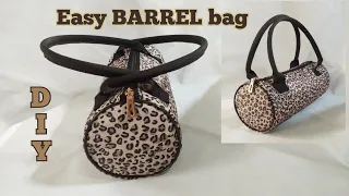 BARREL BAG Sewing Tutorial