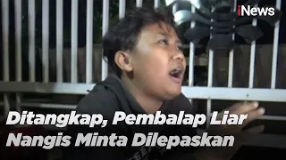 Polisi Ringkus Sejumlah Pembalap Liar, Pelaku Nangis Minta Dilepaskan - iNews Siang 25/12