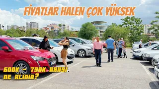 İKİNCİ ELDE FİYATLAR HALEN ÇOK YÜKSEK !  Araba Fiyatları l Oto Pazarı