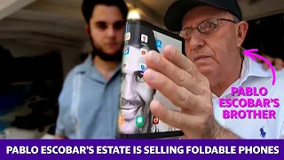 Pablo Escobar’s brother is selling foldable phones