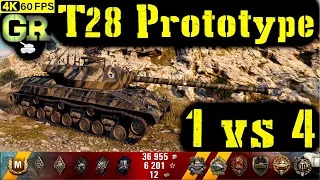 World of Tanks T28 Prototype Replay - 9 Kills 4.3K DMG(Patch 1.4.0)