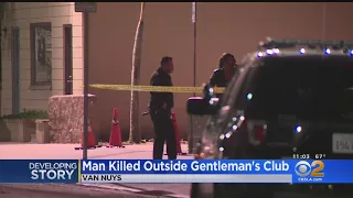Man Killed In Shooting Outside Van Nuys Strip Club