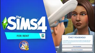 Evictions, Bugs , Ghosts...IT'S TOO MUCH  | The Sims 4 For Rent  - EP 3 🔑