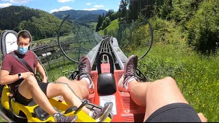 Rodelbahn „Schwarzwaldbob“ Gutach - Wer BREMST verliert ! |Epfan95 Mini Videoblog|