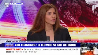 Samira Sitaïl: "C'est très grave de dire que le Maroc refuse l'aide d'un pays"