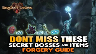 Dragon's Dogma 2 - Secret Bosses and Items You Don't want to Miss & NEED to Forge Tips And Tricks