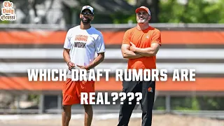 WHICH BROWNS DRAFT RUMORS ARE REAL??? - The Daily Grossi