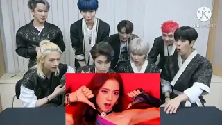 Stray kids reaction to Blackpink Kill This Love (FANMADE)