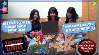 GRUPO DE KPOP REAGE A BIG BROTHER, A FAZENDA, NO LIMITE E BAKE OFF BRASIL (COM FLORIA)