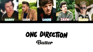 One Direction - Butter (AI Cover - Color coded lyrics)