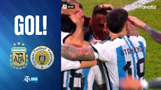 GOL de Nicolás González | Argentina 2-0 Curazao | Amistoso Internacional