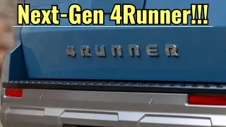 Next-Gen 2025 4Runner Teased!