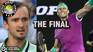 AO 2022 - Nadal Vs Medvedev In Finals/Tsitsipas The Real BS Russian | Coffee Break Tennis