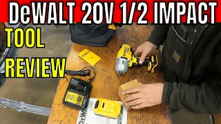 DeWALT 20V XR DCF900 1/2" Impact Wrench:  Quick Tool Review