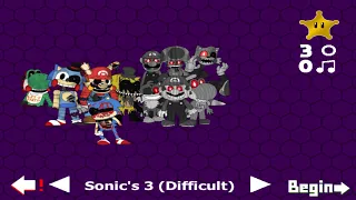 Five Nights At Sonic's Maniac Mania: Sonic's 3 Challenge Complete