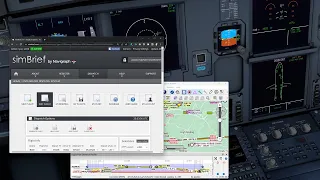 Navigraph, LittleNavMap and Simbrief Integration in the FlyByWire A320 in Microsoft Flight Simulator