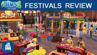 The Sims 4 City Living: Official Festivals Trailer - Review
