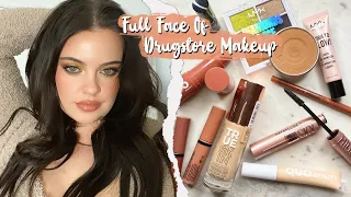 Full Face Of DRUGSTORE Makeup | First Impressions | Julia Adams