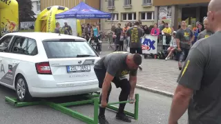 Radek Rosa Kralupy Car Deadlift + 3 osoby