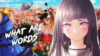 Nightcore - What are Words (Piano) | Lyrics