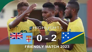 Fiji vs Solomon Island 0-2 All Goals Highlights Friendly 2023
