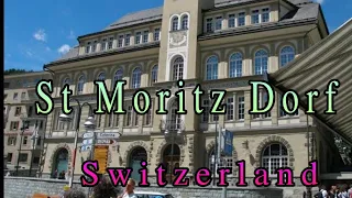 🇨🇭St.Moritz city🇨🇭 Switzerland#travelxp#wanderlust#travelswiss#swisshotels#blogger