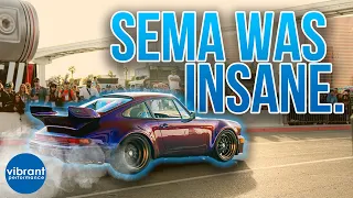 This was our CRAZIEST year at SEMA... | Vibrant at #Sema2022