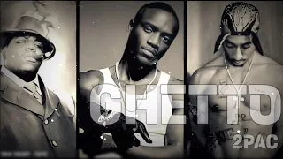 Akon feat. Biggie & 2Pac - "Ghetto (remix)"(Song)
