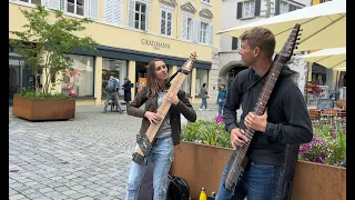 "Happy Tears" Chapman Stick Duo Live in Lindau