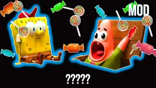 10 SpongeBob Patrick 3D  🔊 "Candy!!" 🔊 Sound Variations in 60 Seconds | MODIFY EVERYTHING