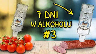 Przez 7 dni trzymaliśmy dziwne rzeczy w wódce! SEZAMKI + KIEŁBASA = JAK TO SMAKUJE?