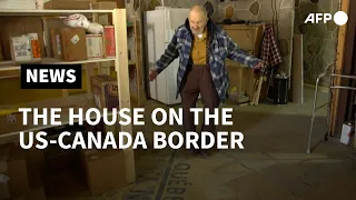 One foot in Canada, one in the US: border parcel business thrives during pandemic | AFP