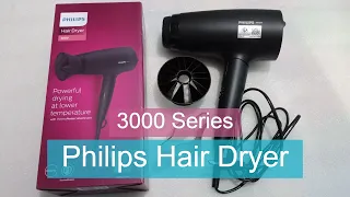 ไดร์เป่าผม Philips BHD308 ลมแรง แห้งเร็ว Philips Hair Dryer Series 3000 1600W BHD308 review