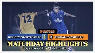 Matchday Highlights: Bishop's Stortford FC vs Rushall Olympic FC | Vanarama National League North