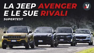 Suv compatte, la sfida: Jeep Avenger vs Ford Puma vs Skoda Kamiq vs Suzuki Vitara