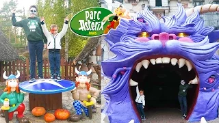 VLOG - FUN et FRISSONS pour la fin de Journée au Parc Astérix