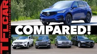 Compared! 2019 Acura RDX vs Audi Q5 vs BMW X3 vs Volvo XC60 vs Mercedes-Benz GLC