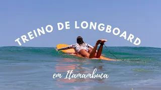 AULA DE SURF NO LONGBOARD -  #DICASDESURF com alef araujo, team maicol