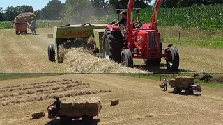 Baling hay is a party!