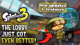 New Lobby FEATURES & UPDATES Revealed - Splatoon 3 News