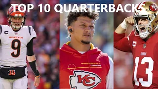 Top 10 NFL Quarterbacks Going Into The 2024-2025 Season