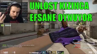 UNLOST GHOSTA SİNİRLENİP RAKİBE NEFES ALDIRMIYOR! EKİPLE CSGO REKABETÇİ