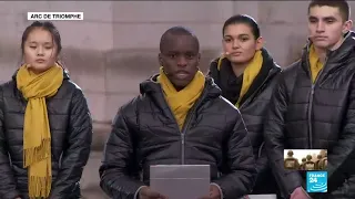 Lecture par des lycéens de textes écrits le 11 novembre 1918 - Centenaire de l'Armistice de 1918