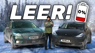 Das sind die realen Reichweiten! Tesla Model Y Performance vs. Genesis GV70 Electrified