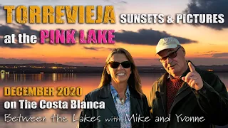 Torrevieja Costa Blanca - Sunset at The Pink Lake