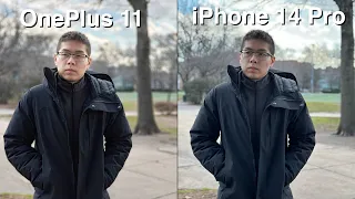 iPhone 14 Pro vs OnePlus 11 Camera Comparison / Better than I Thought!